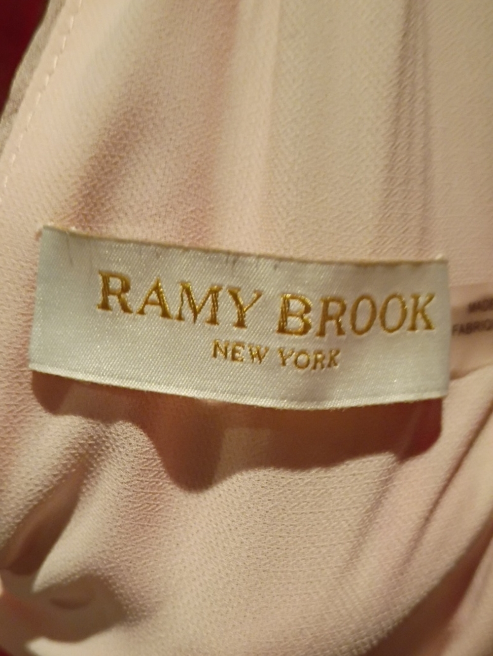 Ramy Brook Beautiful Orange Multicolored Striped Pleated Hem Maxi